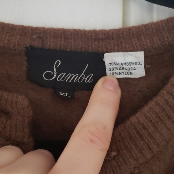 Vintage Samba Pull Over Sweater - Picture 2 of 6